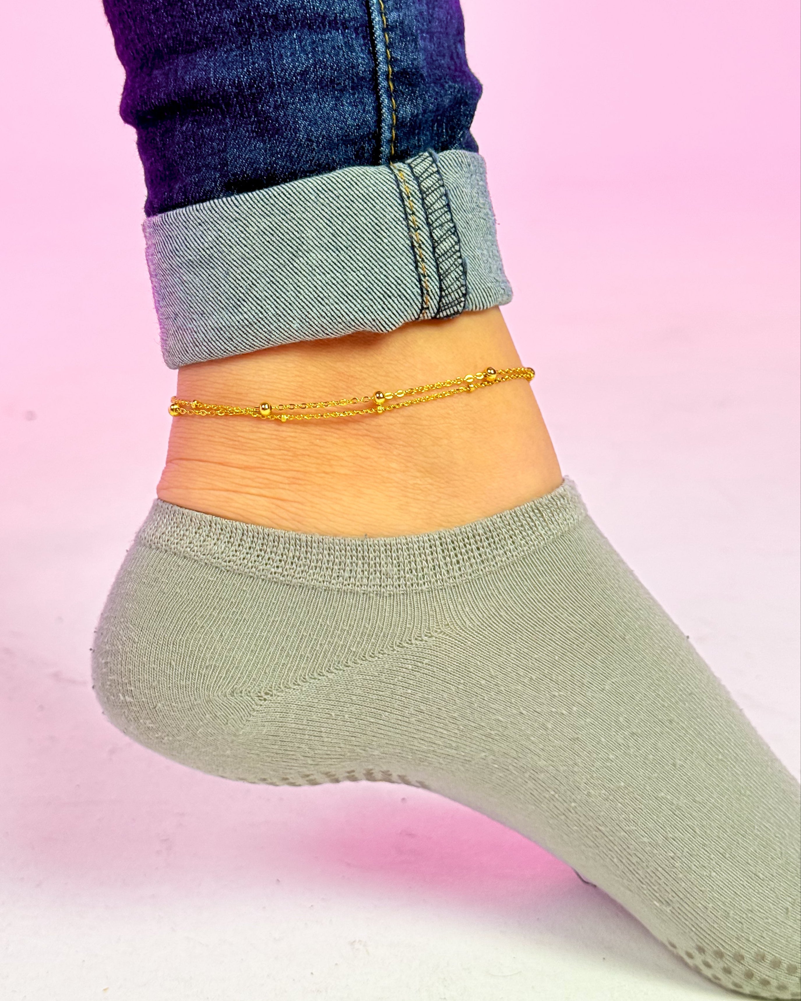 Tobillera Gemina Gold