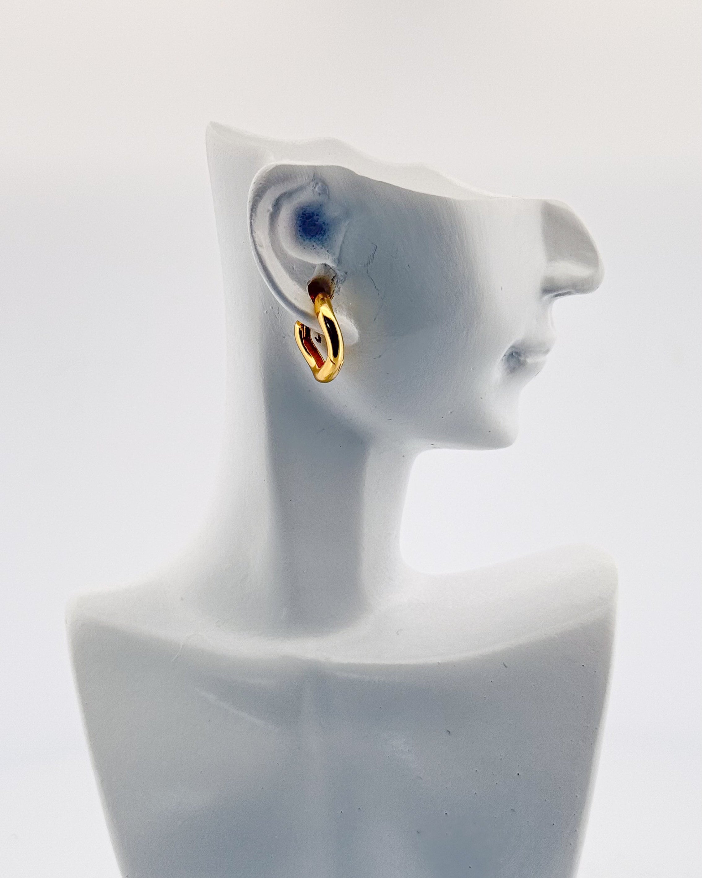 Pendientes Wiggle Gold