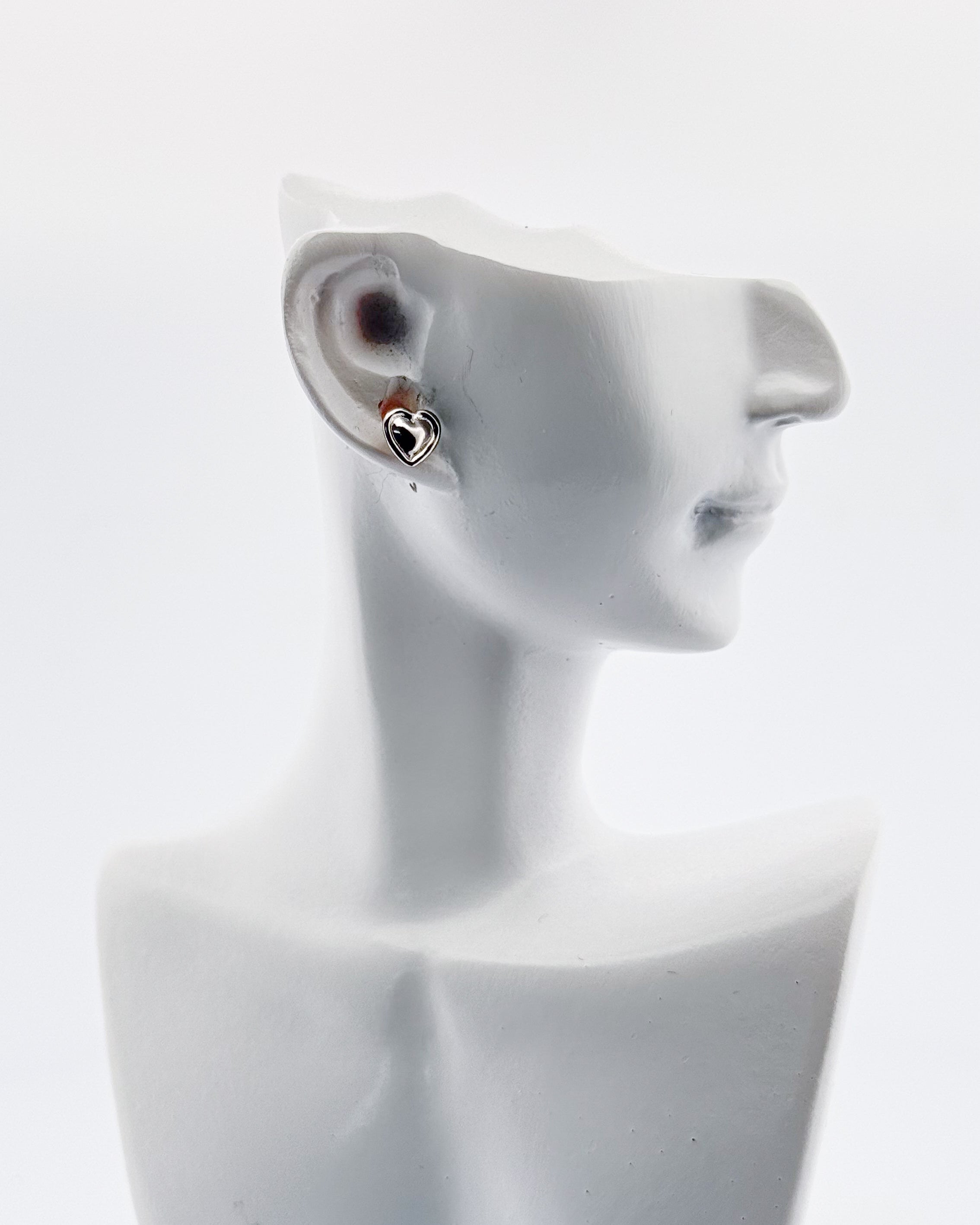 Pendientes Heart Silver