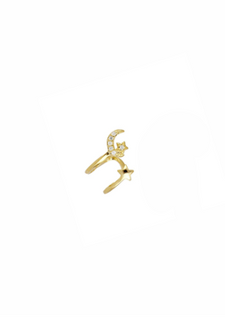 Earcuff Cosmo Gold