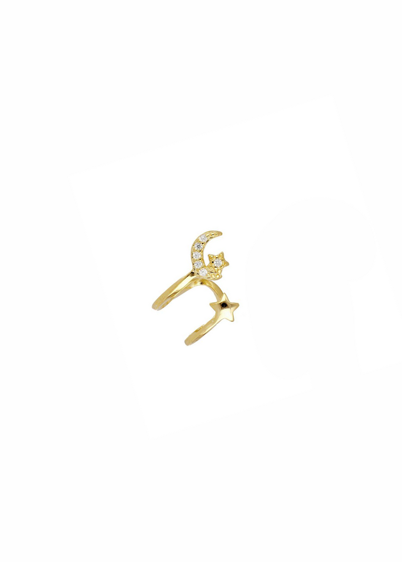 Earcuff Cosmo Gold