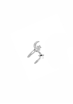 Earcuff Cosmo Silver