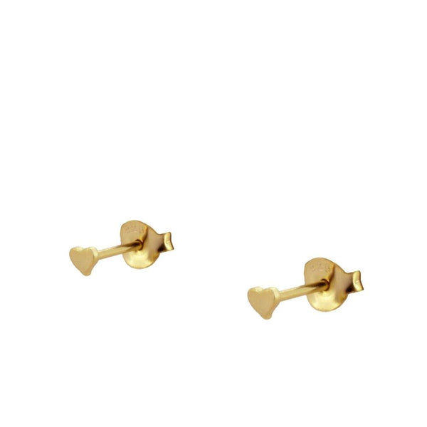 Pendientes Mini Heart Gold