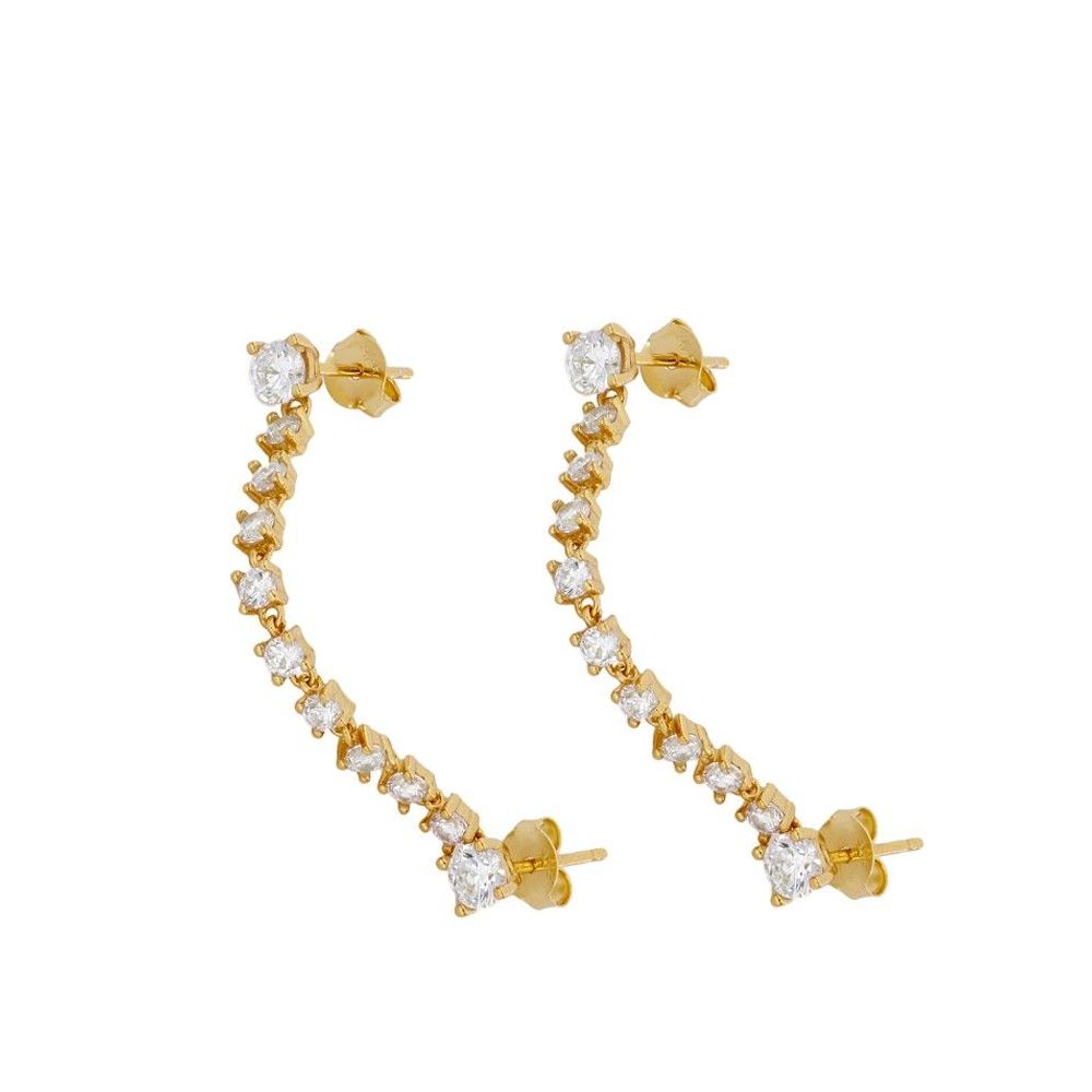 Flora Gold Earrings