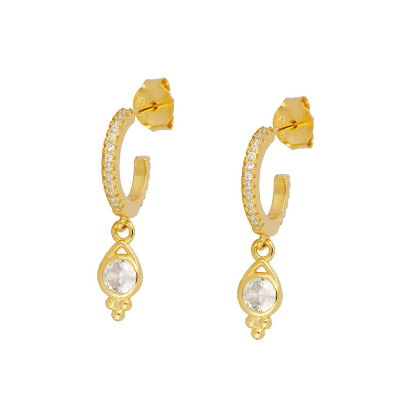 Pendientes Sibila Gold