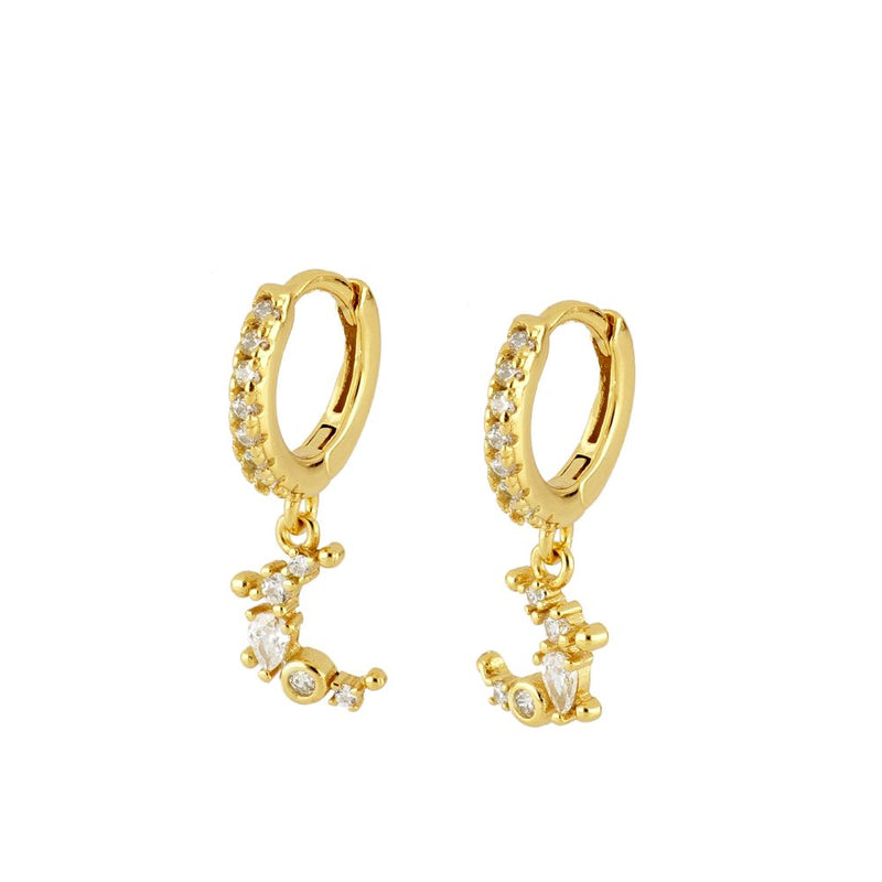 Pendientes Silene Gold