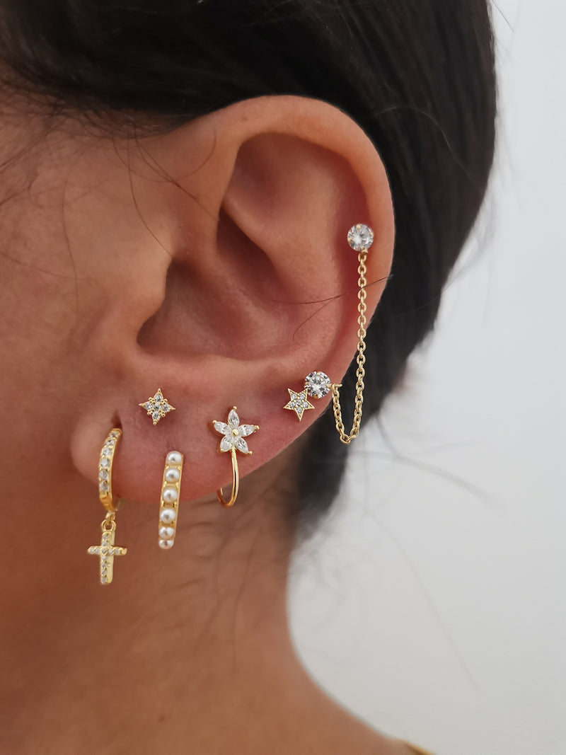 Pendientes Olive Gold