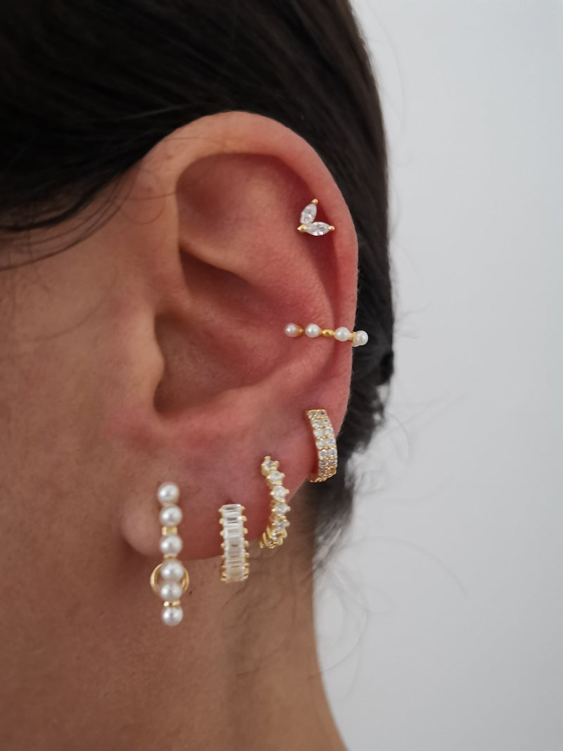 Pendientes Clarit Silver