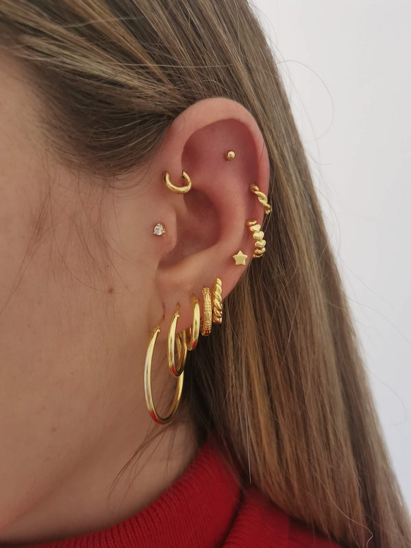 Pendientes Fara Silver