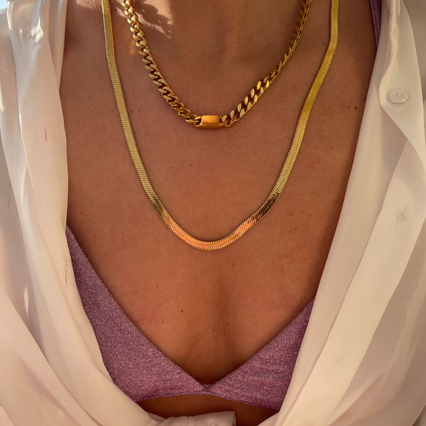 Collar Golden Serpent
