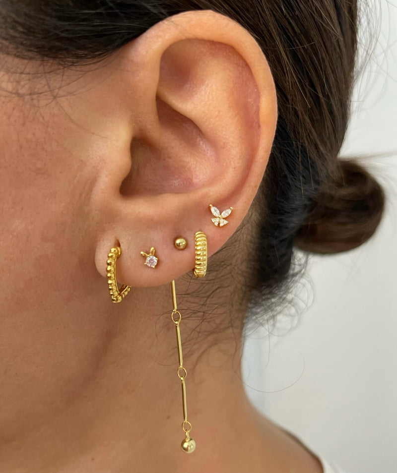 Pendientes Nicolle Gold
