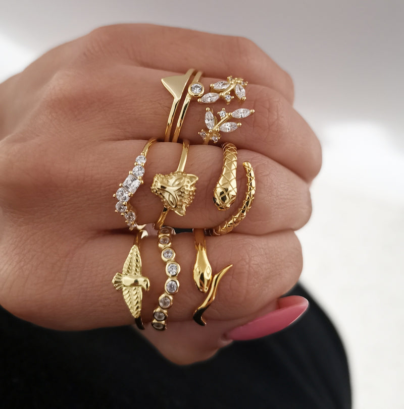 Anillo Triangle Silver