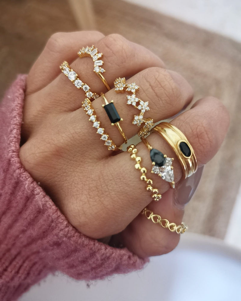 Anillo Úrsula Lila Silver