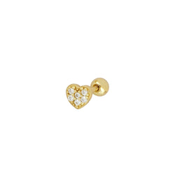 Piercing Shine Love Gold