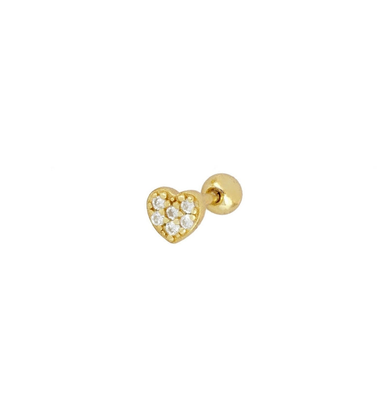Piercing Shine Love Gold