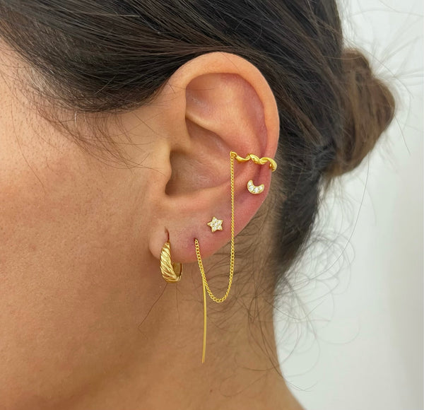 Pendientes Aro Carol Gold