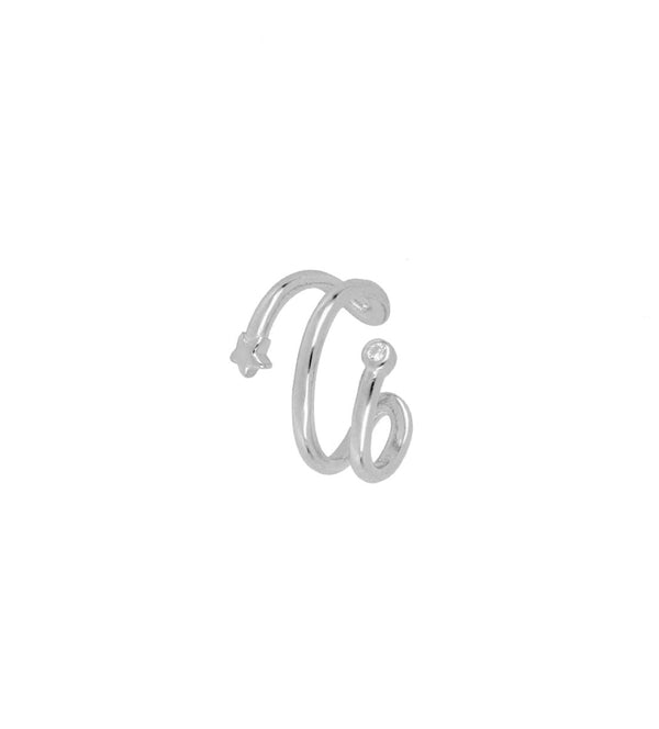 Earcuff Kim Silver