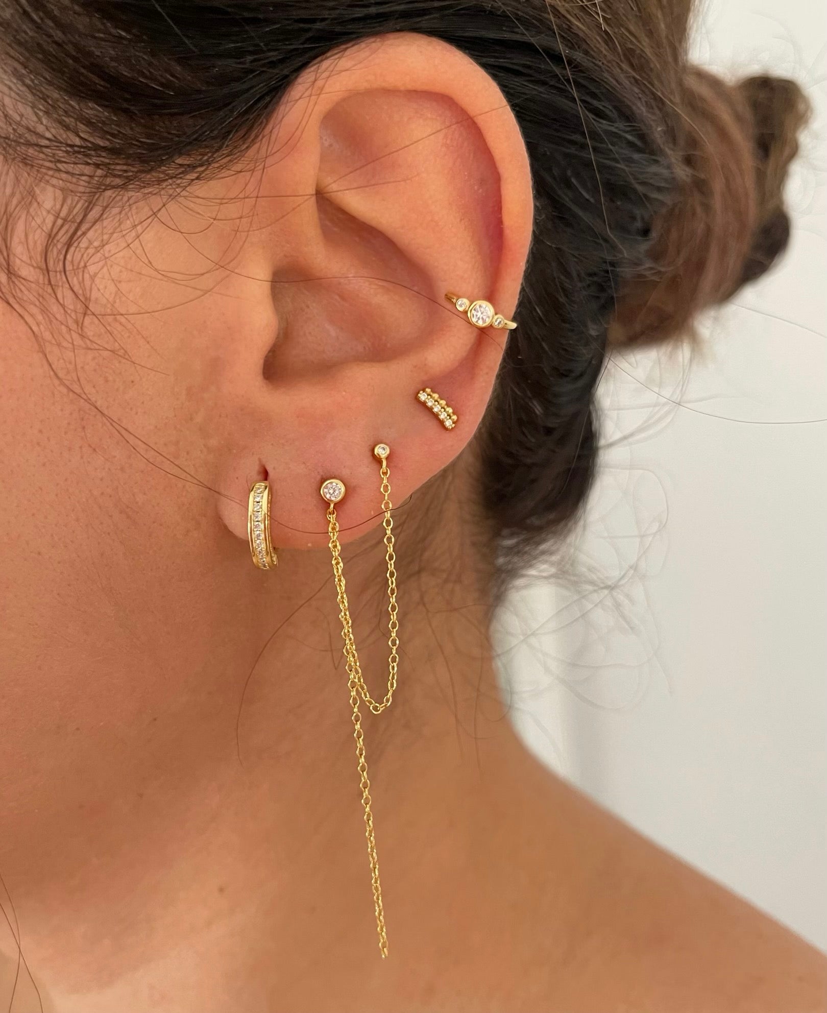 Mini Dylan Gold Earrings