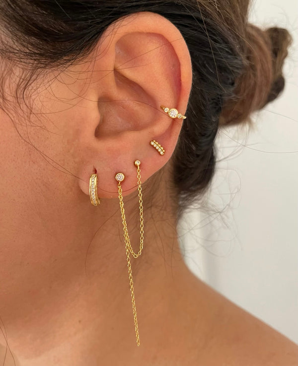 Pendientes Aro Salma Gold