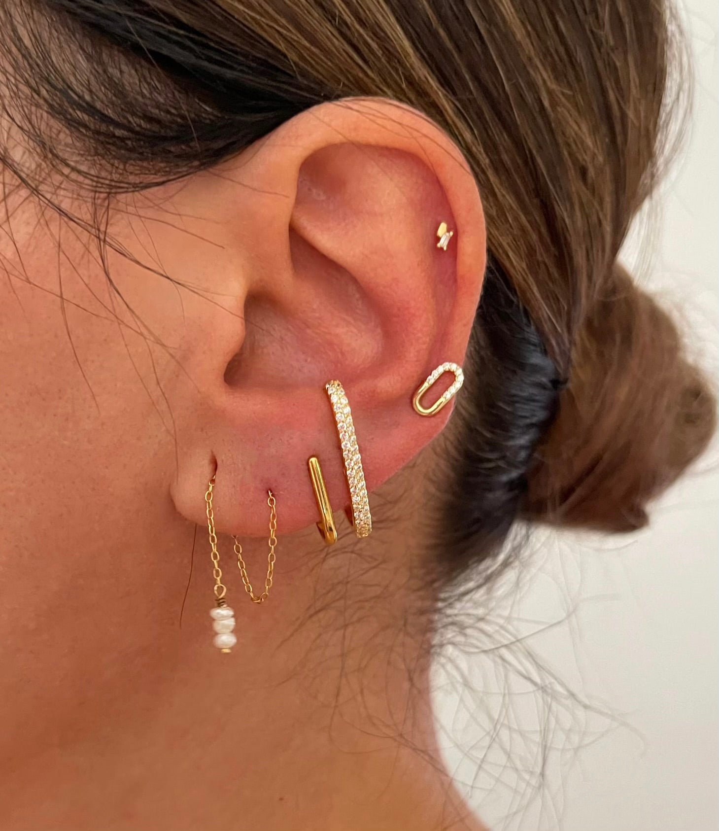 Paris Silver Earrings