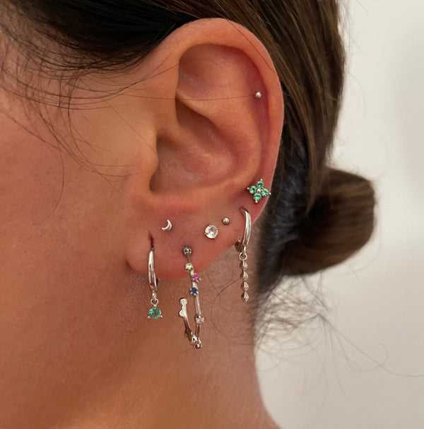 Piercing Gala Green Gold