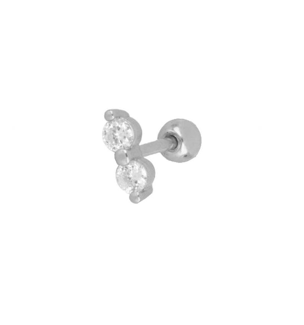 Piercing Basset Silver