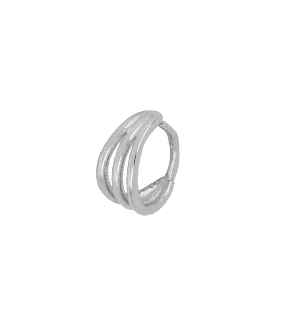 Piercing Dante Triple Silver
