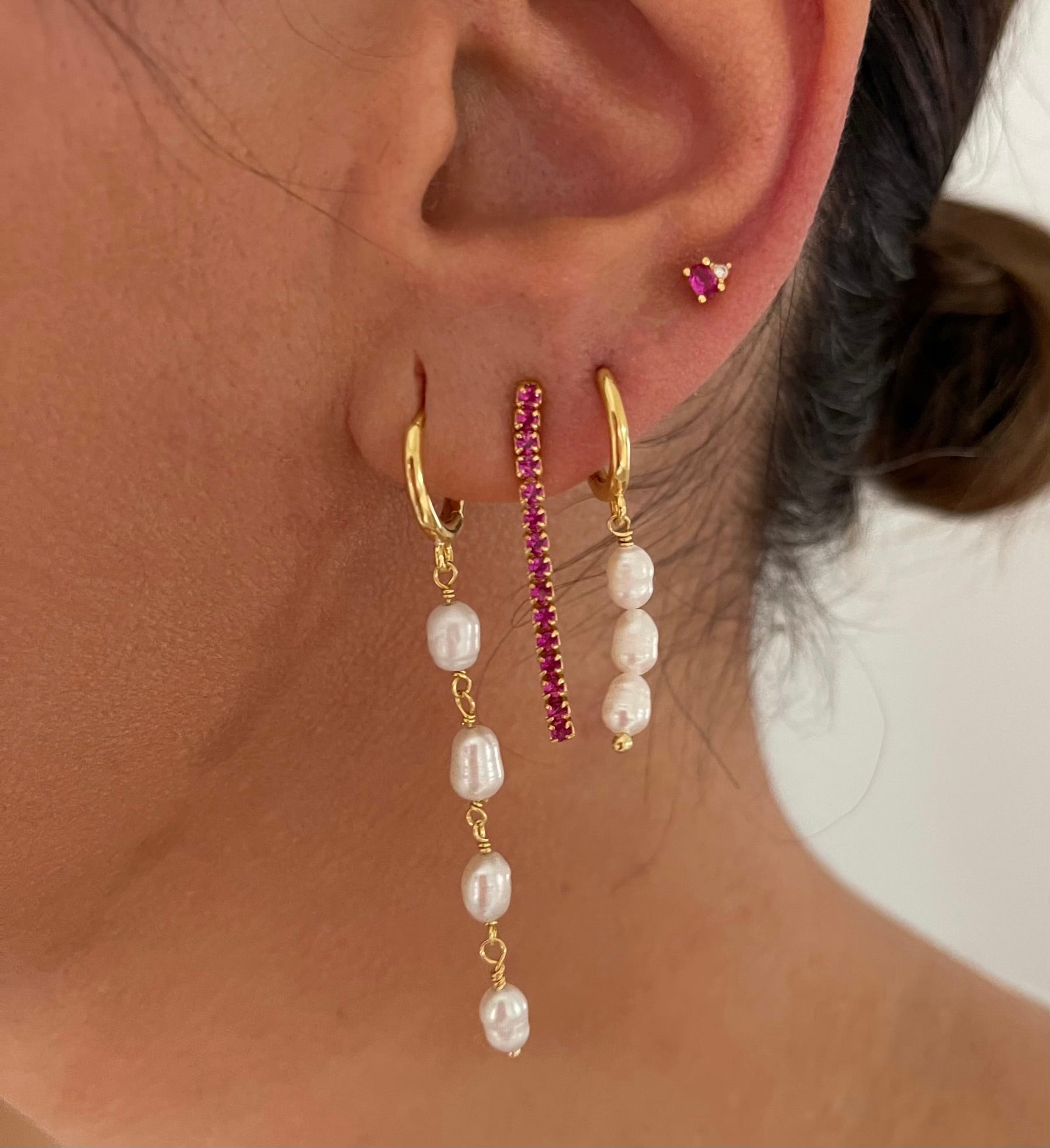 Carlet Silver Earrings (PAIR)