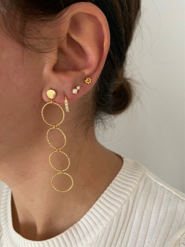 Pendientes Hoop Mía
