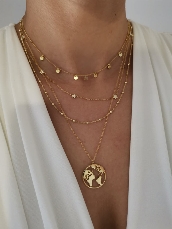 Collar Celine Gold