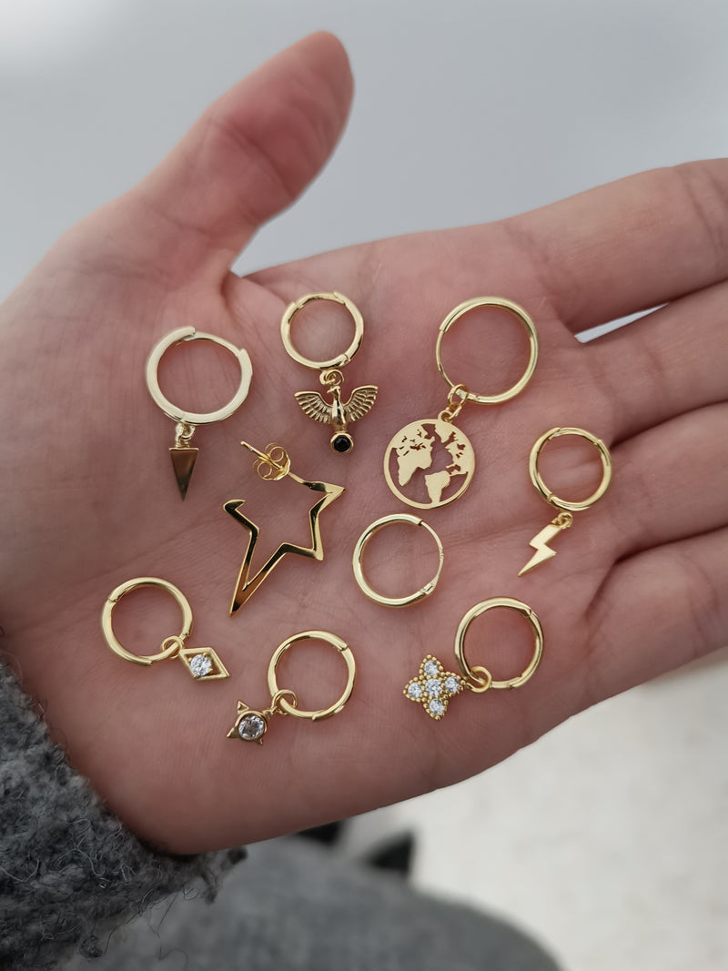 Pendientes Rose Gold
