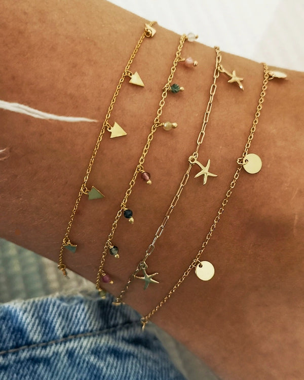 Tobillera Carol Gold