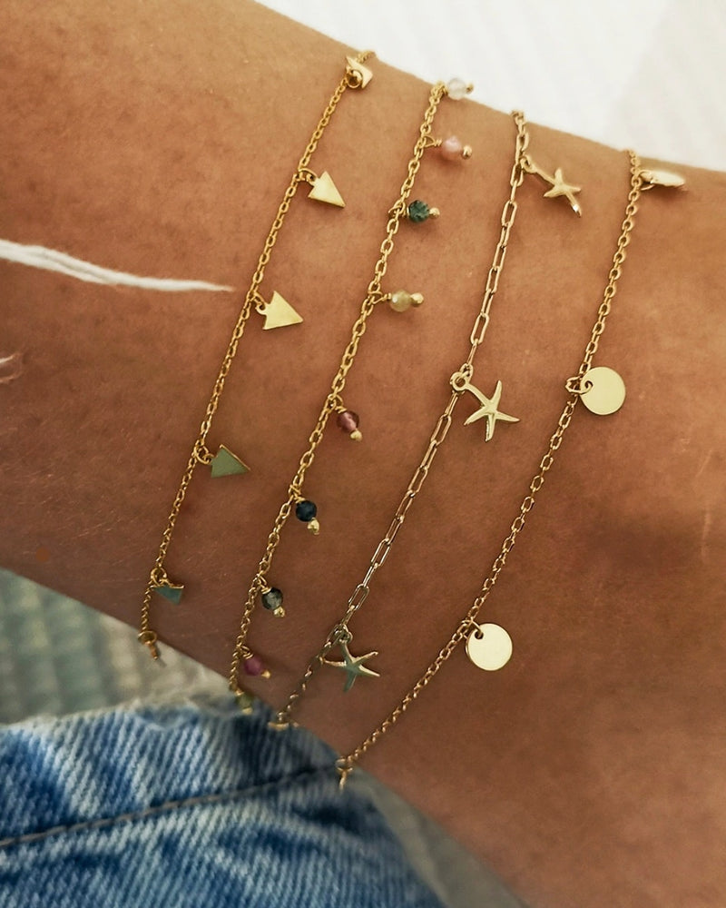 Tobillera Carol Gold