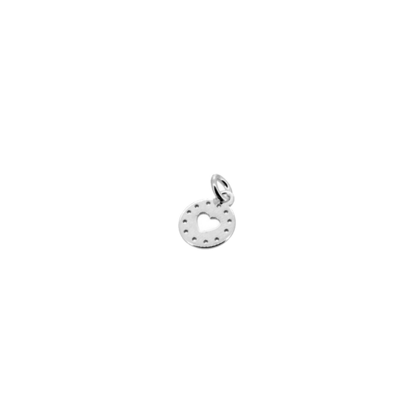 Charm Heart Silver