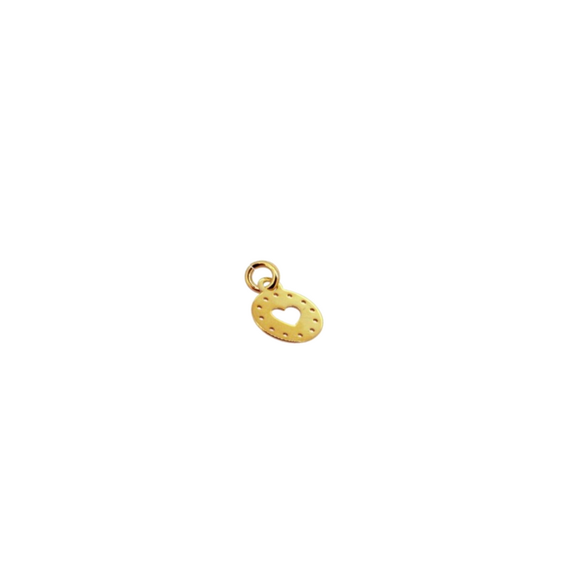 Charm Heart Gold