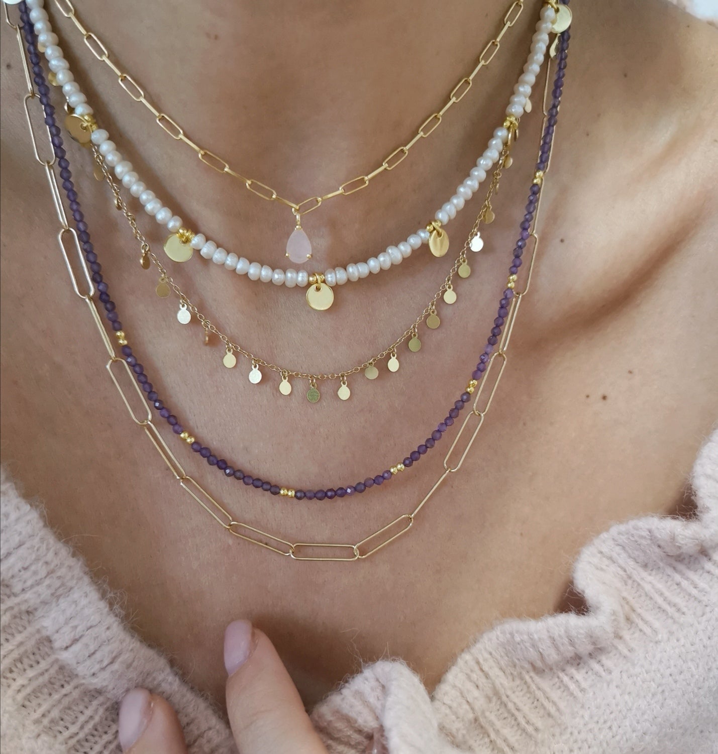 Sinnliche Goldkette