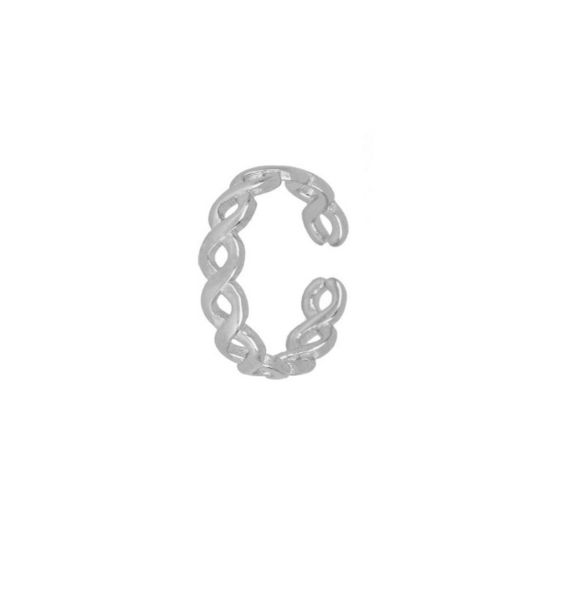 Earcuff Ingrid Silver