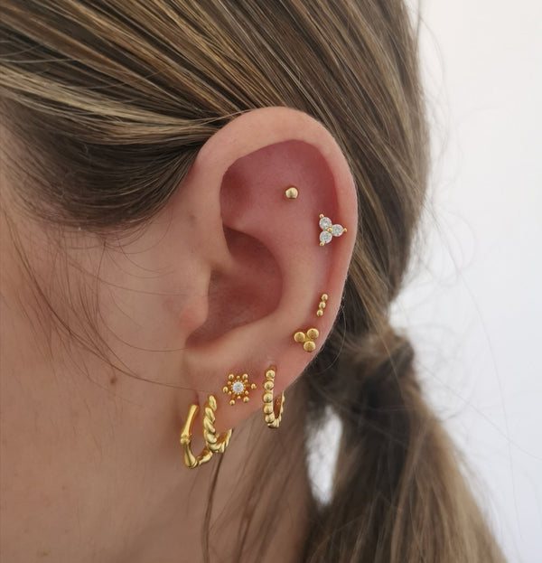 Piercing Mini Points Silver