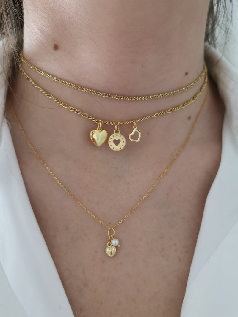 Charm Heart Silver
