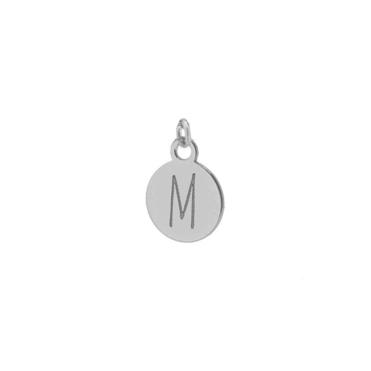 Charm Letter Silver