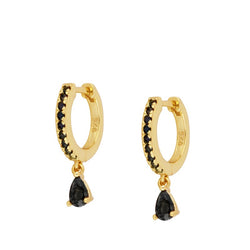Pendientes Naset Black Gold