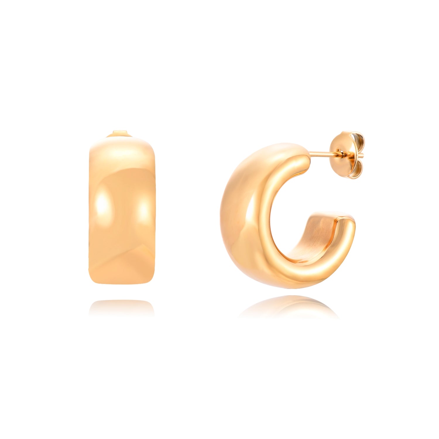 Sandy Hoop Earrings
