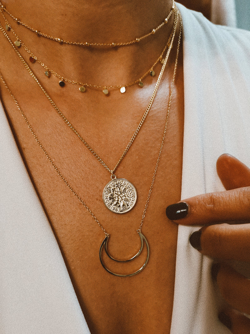 Collar Celine Gold