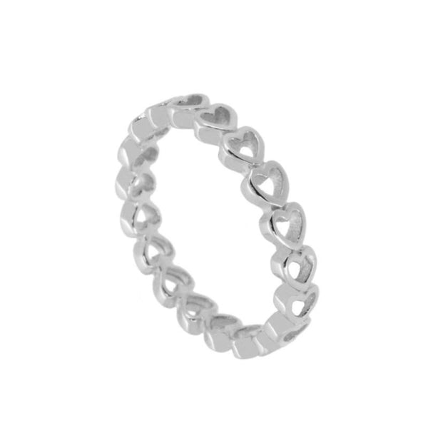 Anillo Heart Silver