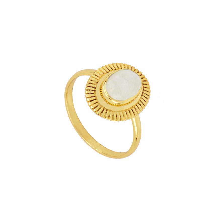 Anillo Bari White Gold