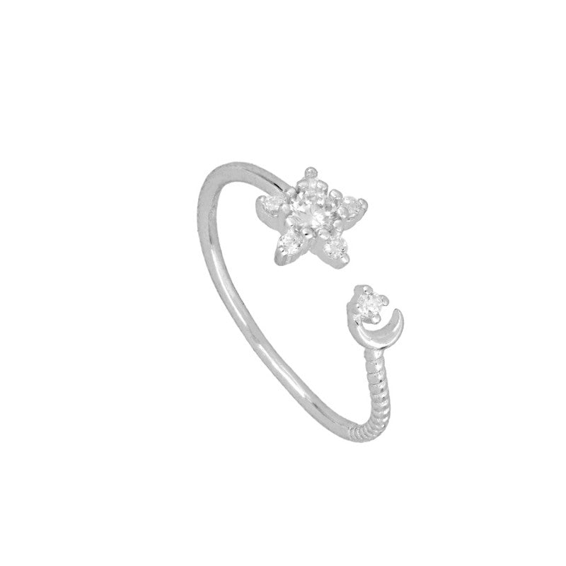 Anillo Flor Silver