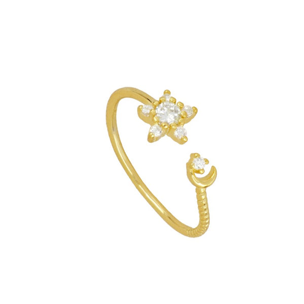 Anillo Flor Gold