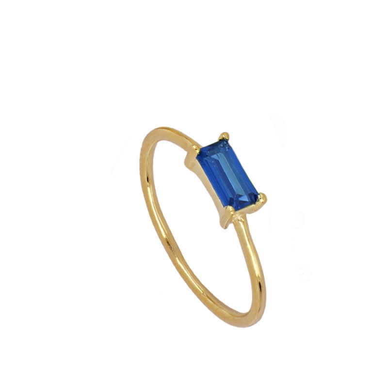 Anillo Úrsula Blue Gold