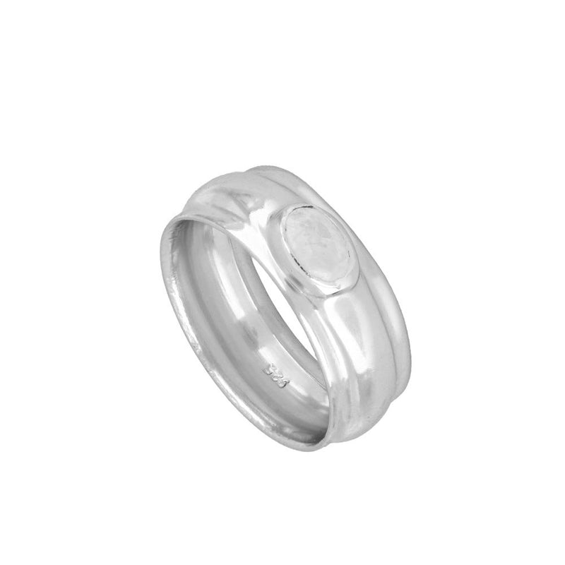 Anillo Halia White Silver