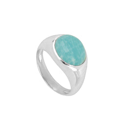 Anillo Ivy Blue Silver